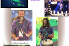 Saint Germain Percussion Collage